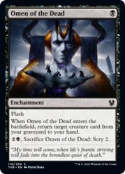 Omen of the Dead (Foil) - Theros Beyond Death - #110