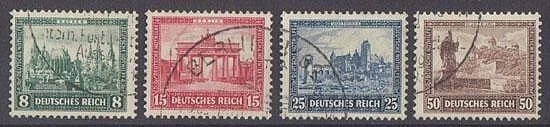 Germany Deutsches Reich 1930 2x Mi 450-453 + 1 x 459-462 - Deutsche Nothilfe - Image 3 of 3