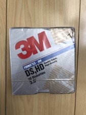 3M High Density 3.5" Diskettes 10 Pack IBM Formatted DS HD Floppy Disks SEALED