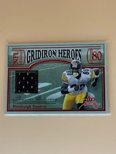 2004 Fleer Sweet Sigs Gridiron Heroes Red Jerseys Plaxico Burress #GH-PB