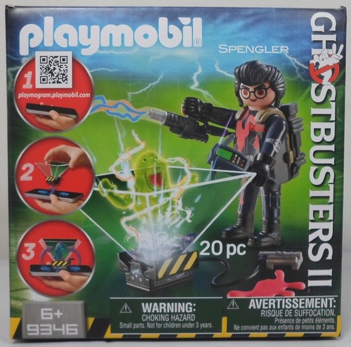 GEOBRA PLAYMOBIL 2018 GHOSTBUSTERS II # 9346 EGON SPENGLER FIGUR SET VERSIEGELT