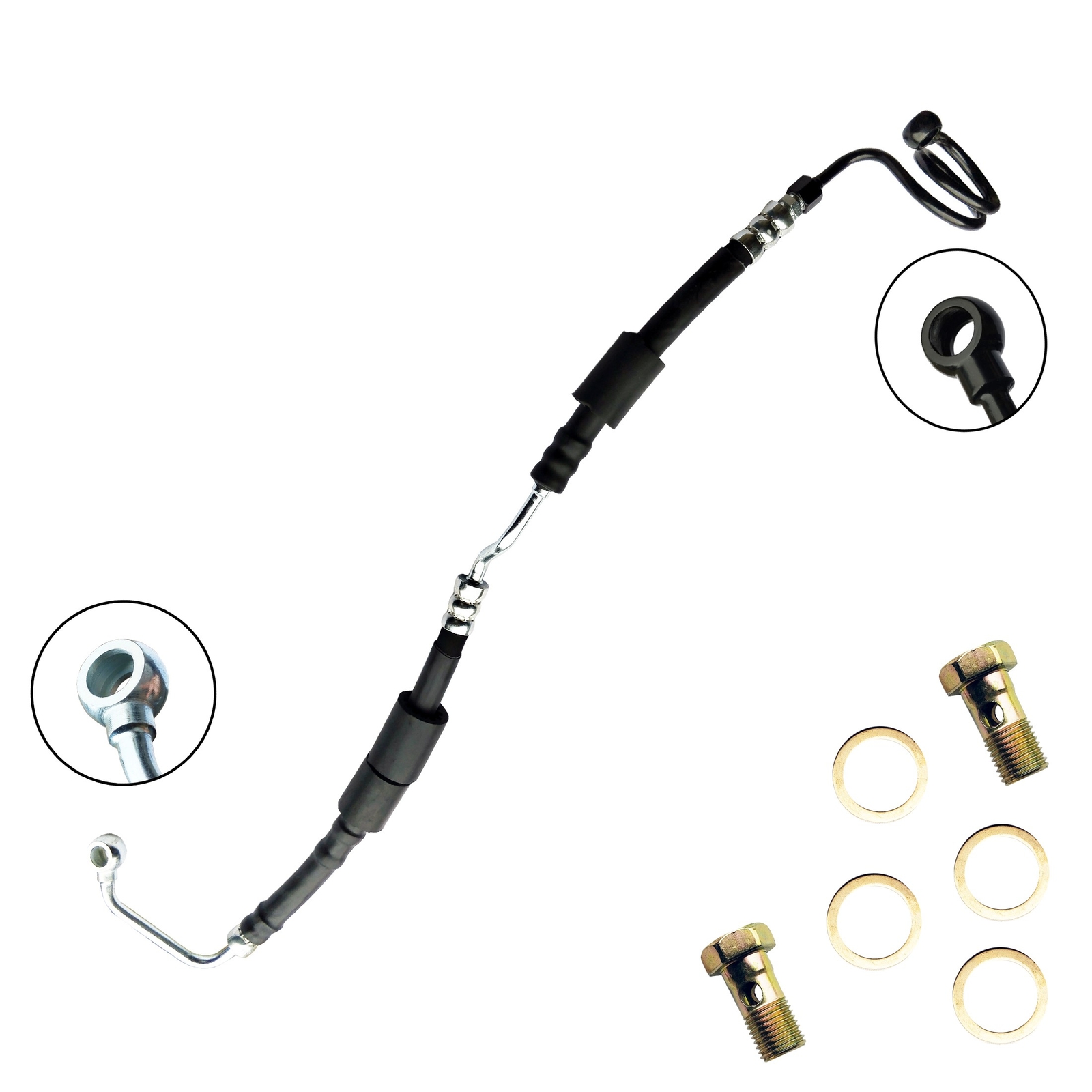 Power steering hose for Audi A6 C6 (Avant, Allroad)