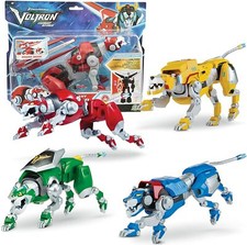 voltron leone rosso giallo blu verde lion red yellow blue green deluxe legendary