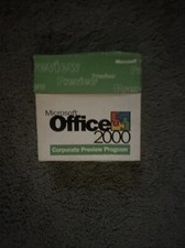 Microsoft Office 2000 Corporate Preview Program Vintage Software