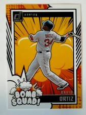 2024 Donruss #17 David Ortiz Bomb Squad Boston Red Sox Baseball