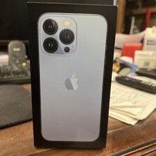 Apple Iphone 13 Pro Empty Box Only Sierra Blue 256 GB