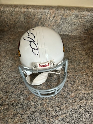 Matt leinart USC Trojans and Arizona Cardinals Mini Helmets Autographed. - Picture 4 of 5