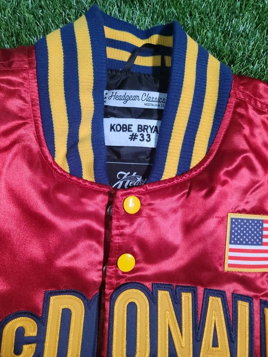 Kobe Bryant Mcdonalds al amercan Jacket sz S New Without Tag | eBay