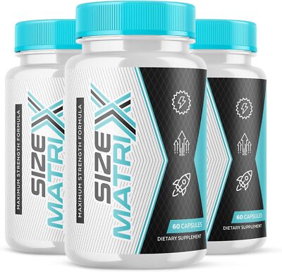 Size Matrix Pills- Size Matrix Male Vitality Support Supplement ORIGINAL- 3 Pack