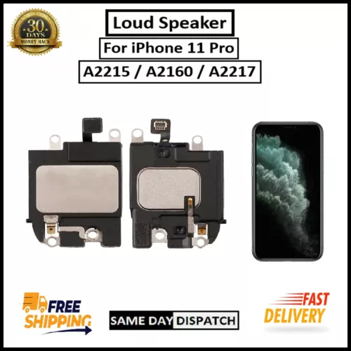 For iPhone 11 Pro / A2215 / A2160 / A2217 Replacement Loud Speaker Buzzer Ringer