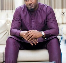 african dashiki set, matching shirt and pant/african clothing /african men cloth