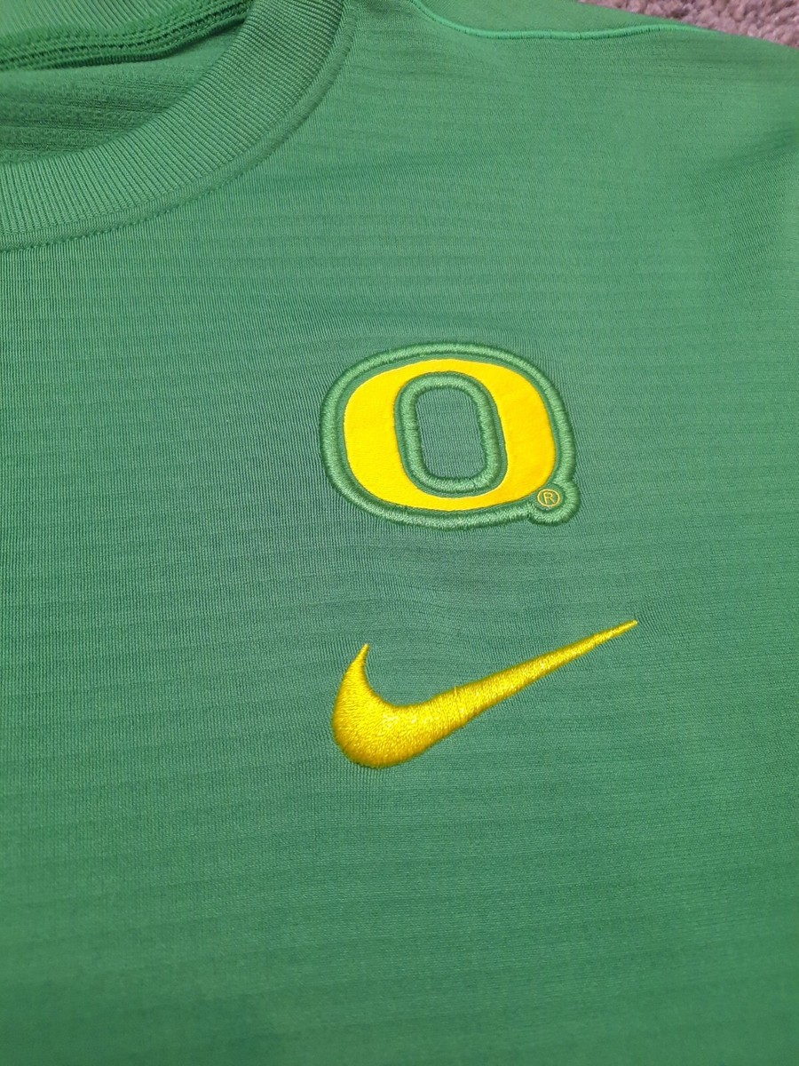 ナイキ DriFit USカレッジ OREGON DUCKS JKT US XL Oregon Sideline Men's Nike Dri-FIT College Long-Sleeve T