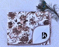 Indian Styled Toddler Quilt Brown Color Bedding Bedspread Nursery Cotton Blanket