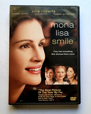 Mona Lisa Smile DVD Julia Roberts Kirsten Dunst Julia Stiles Free