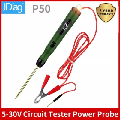 Original TopDiag P50 Digital Automotive Circuit Tester 5V-30V Electric Test Pen