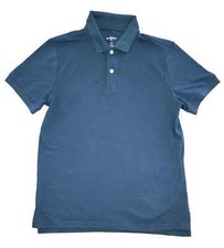 Goodfellow  Co Loring Polo Shirt Size 4X Teal Blue Short Sleeve Preppy Casual
