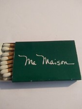Vintage Wooden Matches From Ma Maison Houston Texas