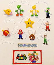 SERIE COMPLETA SUPER MARIO 10 PERSONAGGI + 10 CARTINE/BPZ KINDER JOY ITALIA 2025
