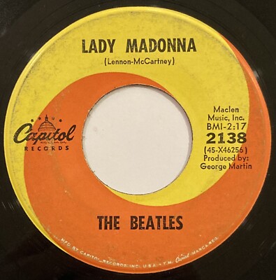 The Beatles – Lady Madonna / The Inner Light – Capitol