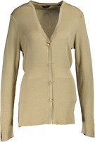 Neu ! Gant Damen Cardigan D2. Rib Cardigan Top Gold Gr. Xxl