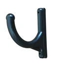 Halter hook, wall hook, flexi hook black, hook holder for halter bridles