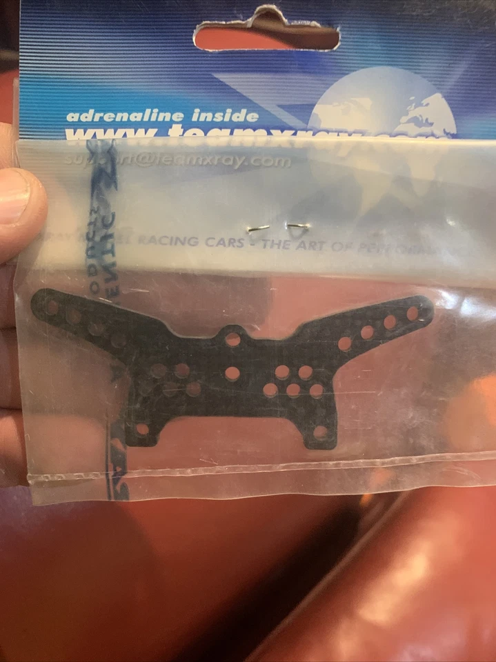 XRay302095 Shock Tower Front For Foam Tires-Graphite Orignal NewOldStock - Image 4 of 4