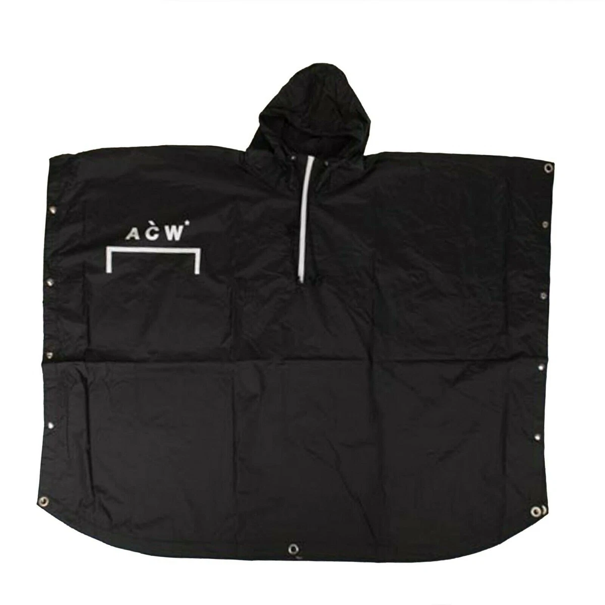 NWT A-COLD-WALL* Black Oversized Hooded Rain Jacket One Size $480 | eBay