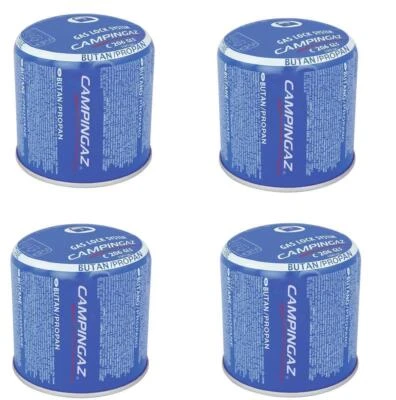 4x Campingaz C206 190g GLS Gaskartusche Gas Stechgaskartusche Gaskocher Gaslampe