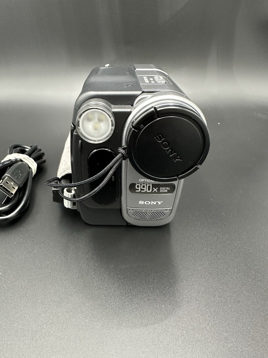 Sony 990X Handy Cam Cassette Recorder Digital 8 Tested And Working