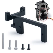 Metal Gearbox Shift Steering Gear Bracket Servo Mount For 1/14 Tamiya RC Car