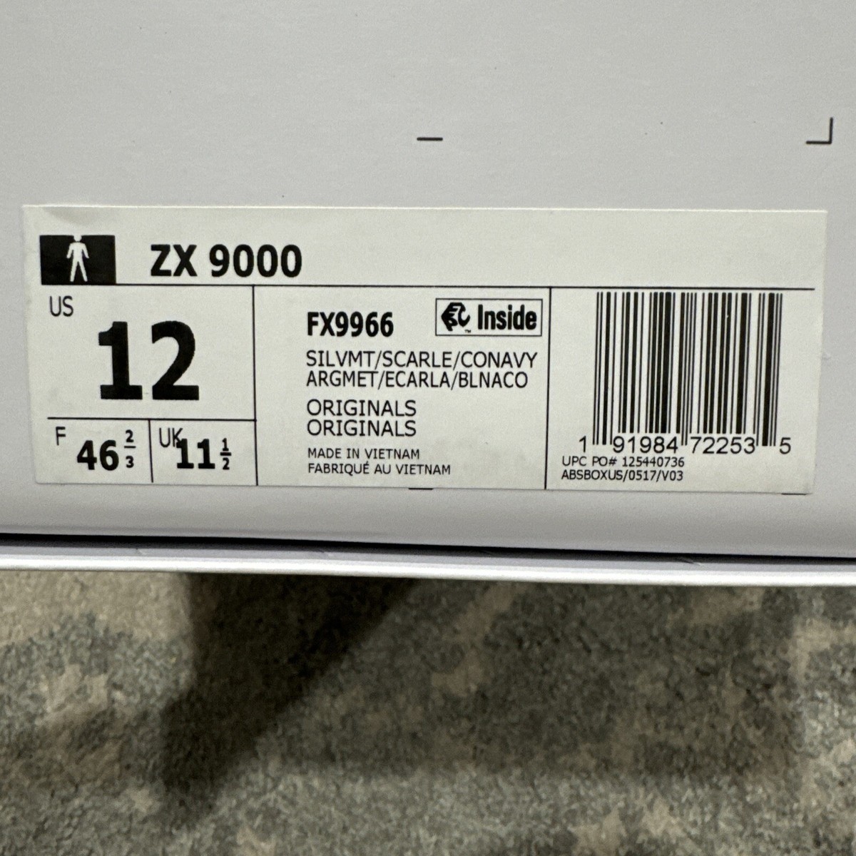 メイ Size 12 - Concepts x adidas ZX 9000 A-ZX Series - Boston Marathon