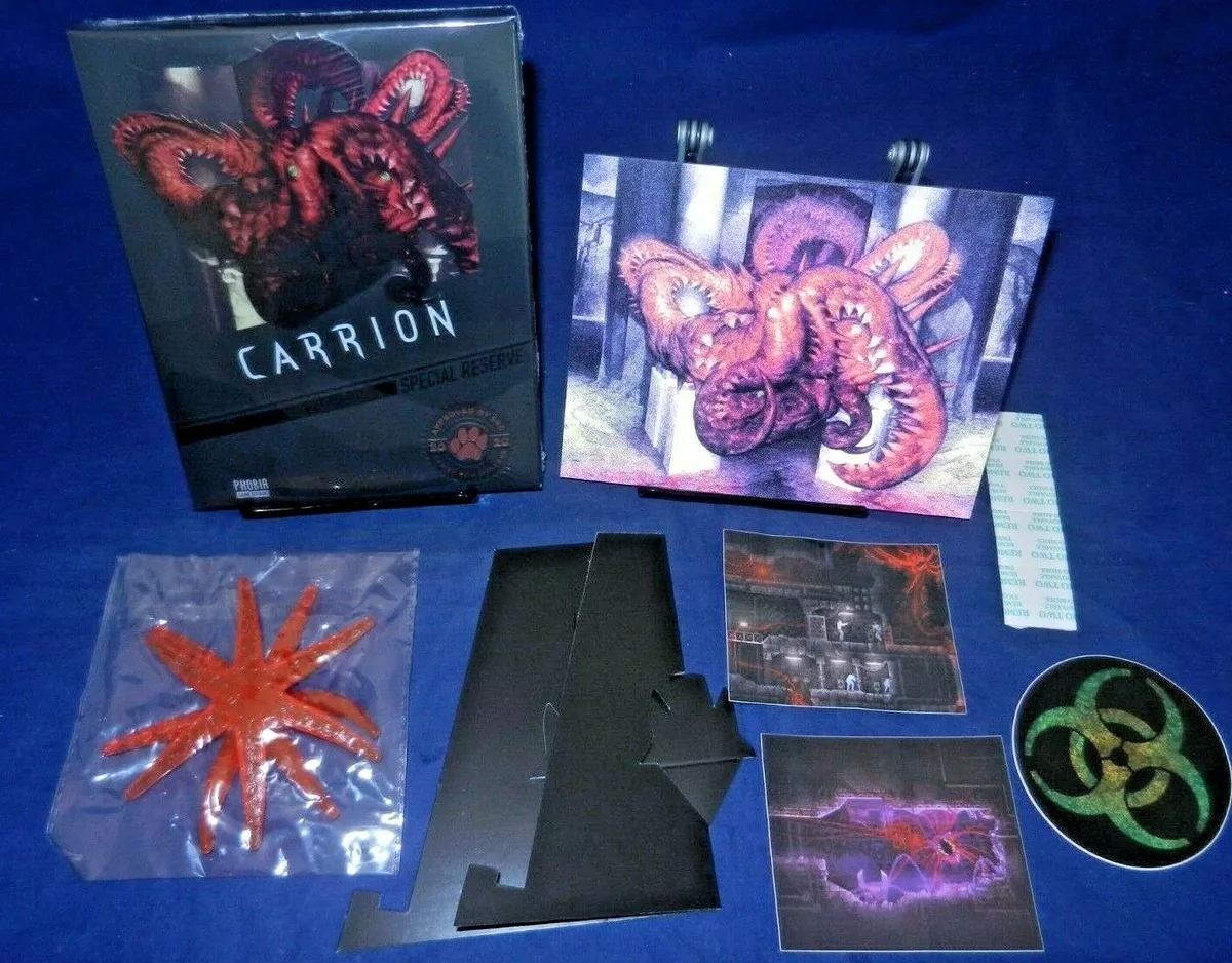 Nintendo Switch New Sealed Carrion Limited Ed 3088 of 6250 Special Reserve