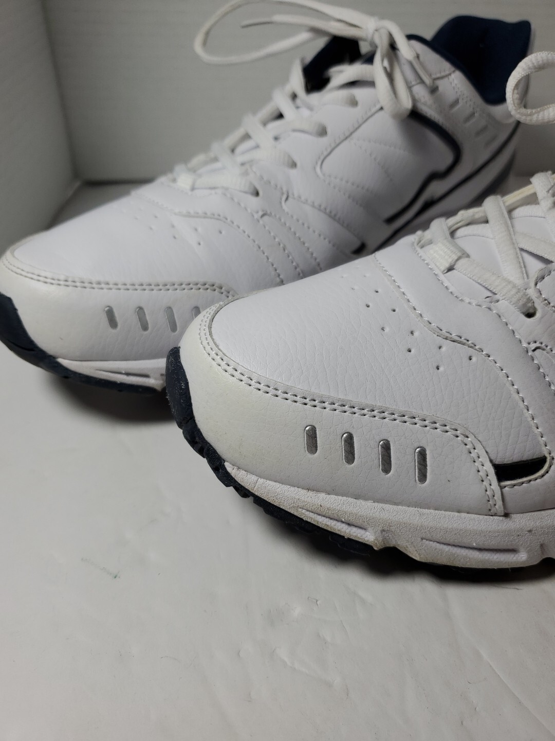 SAOLA FILA Sneakers Uomo Taglia 14 Bianco Navy Memory Go The Distance Cross Training