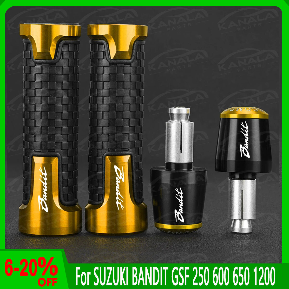 NEW For SUZUKI BANDIT GSF 250 600 650 1200 Handlebar Grip Handl