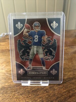 daniel jones - 2019 Rookies And Stars Crusade Prizm New York Giants