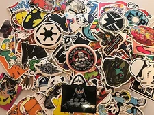 200 Skateboard Stickers star bomb Vinyl Laptop Luggage Decals Dope Sticker wars