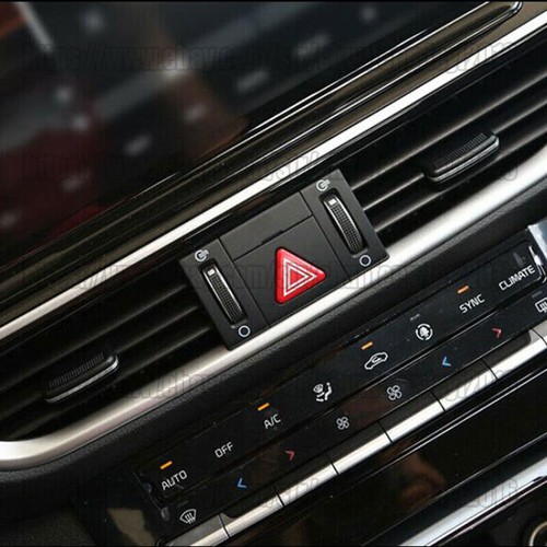 For Kia Forte K3 2019-2022 Real Carbon Fiber Central Console Button Cover Trim - Picture 3 of 6