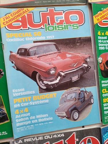 Lot revues magazines vintage AUTO LOISIRS AUTO VERTE Bon état livraison offerte - Picture 9 of 23