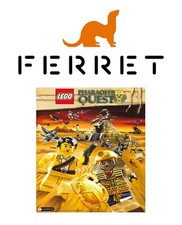 Original LEGO Bauanleitung Bauplan Set 7327 Pharaoh's Quest Scorpion Pyramid