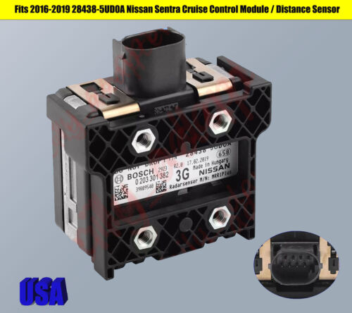 New Cruise Control Distance Radar Sensor 28438-5UD0A For Nissan Sentra 2016-2019 - Picture 2 of 13