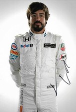Fernando Alonso "McLaren Racing 2018" Autogramm signed 20x30 cm Bild