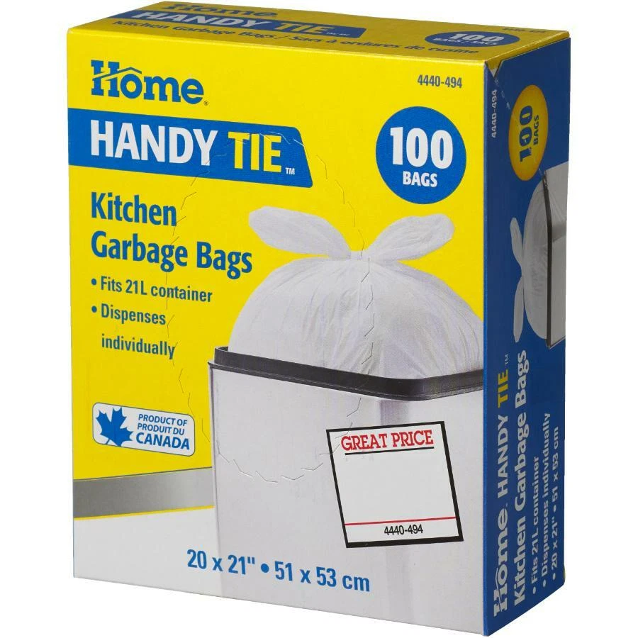 Kirkland Signature 18Gallon Compactor Kitchen Trash Bag,, 60 OFF