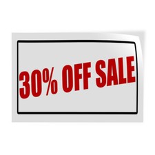 Decal Stickers Ship Sinking Sale Vinyl Store Sign Label Business