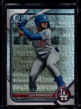 2022 Bowman Chrome #BA-7 Luis Rodriguez Bowman Ascensions Mojo Refractor