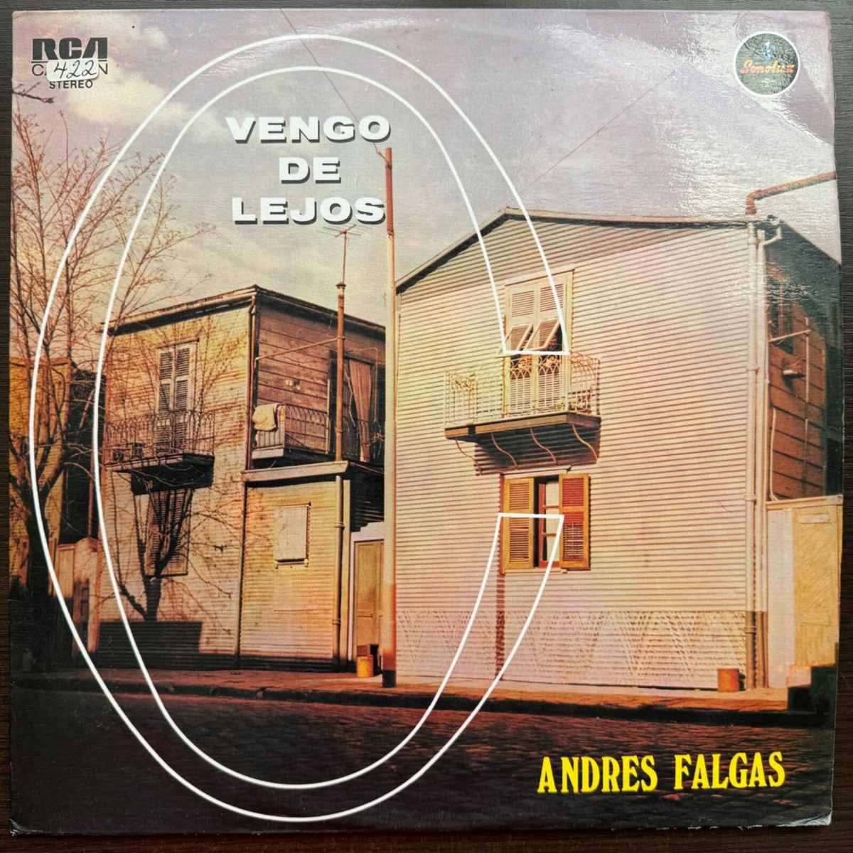 Andrés Falgás ‎– Vengo De Lejos 1978 TANGO RARE PRESS COLOMBIA