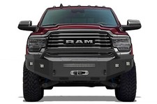 New Steelcraft Fortis Bullnose Winch Mount Front Bumper Ram 19 - 24 2500 3500