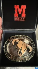 Bull Riding Trophy Buckle 