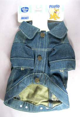 Disney Pets Pluto Medium Jean Dog Jacket