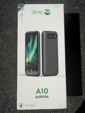 Teléfono Doro Aurora A10 4.5″ Doble SIM Android 14 Senior Friendly 64GB Negro Desbloqueado
