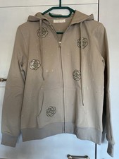 Sweatjacke 38 mit Strass Kapuzenjacke